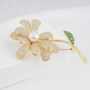 Akoya Pearl & Diamond Dew Drop Pendant